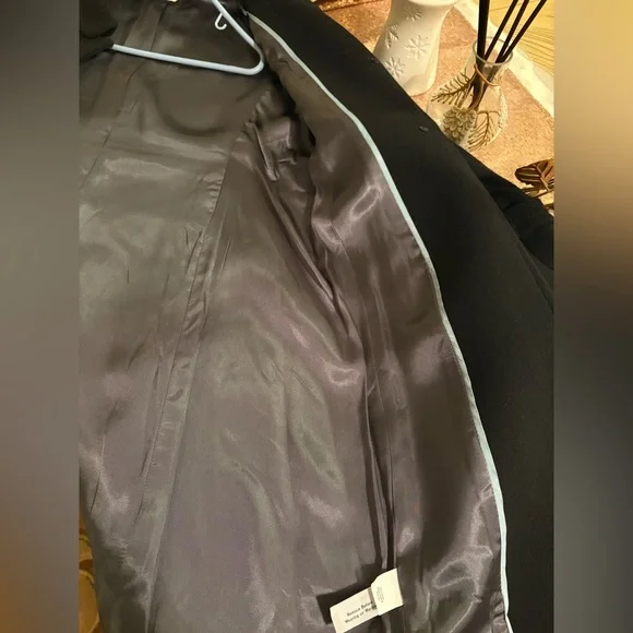 J Crew wool coat with bell sleeves, black, women’s sz 8 - Picture 11 of 11